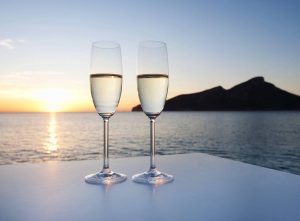 A Champagne Celebration aboard your Yacht Charter will be at additional cost