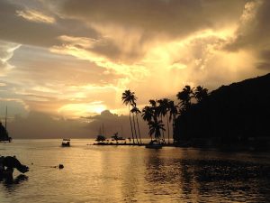 Marigot Bay St Lucia Caribbean Sunset